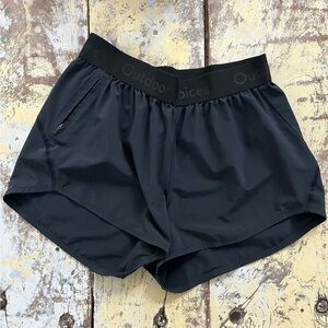 Outdoor Voices Black 3” Relay Shorts